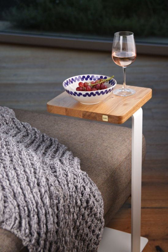 Side Table Relaxuj. | square - Color: White